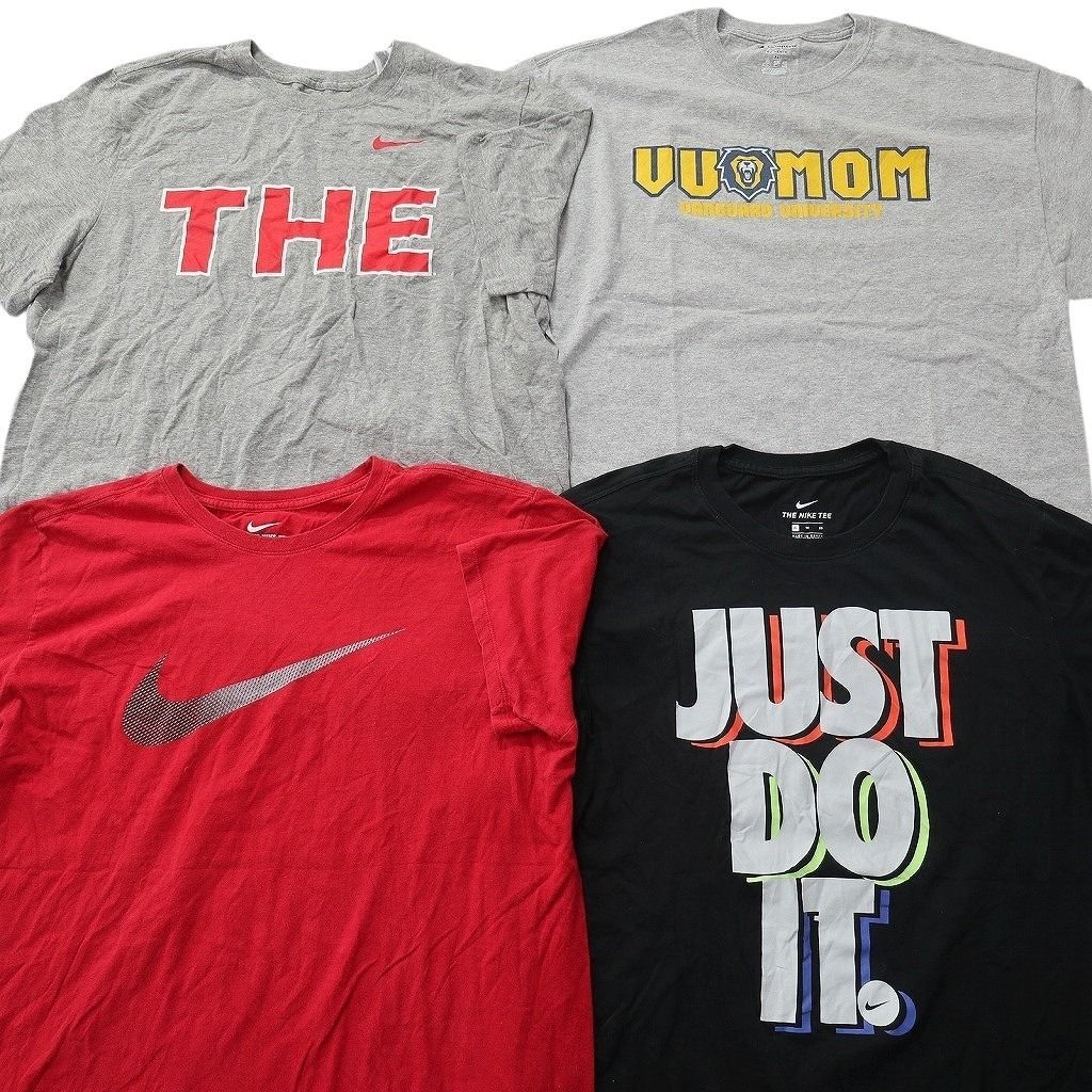 古着卸 まとめ売り ブランドMIX Tシャツ 16枚セット ( メンズ XL ) ディッキーズ ナイキ チャンピオン ホリスター 中古 古着 NE9032