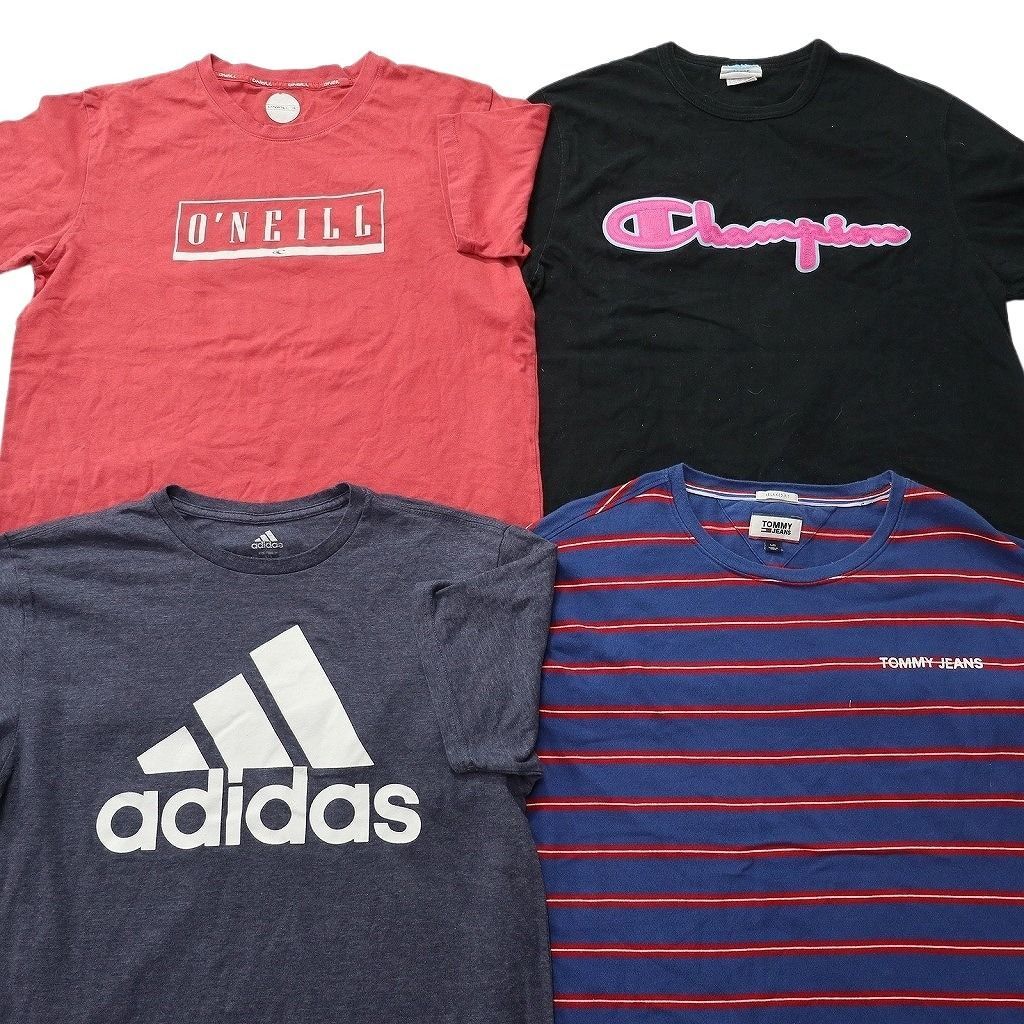 古着卸 まとめ売り ブランドMIX Tシャツ 15枚セット ( メンズ L ) ノースフェイス ディッキーズ トミー ナイキ 中古 古着 NE9037 古着卸 まとめ売り ブランドMIX Tシャツ 15枚セット ( メンズ L ) ノースフェイス ディッキーズ トミー ナイキ 中古 古着 NE9037