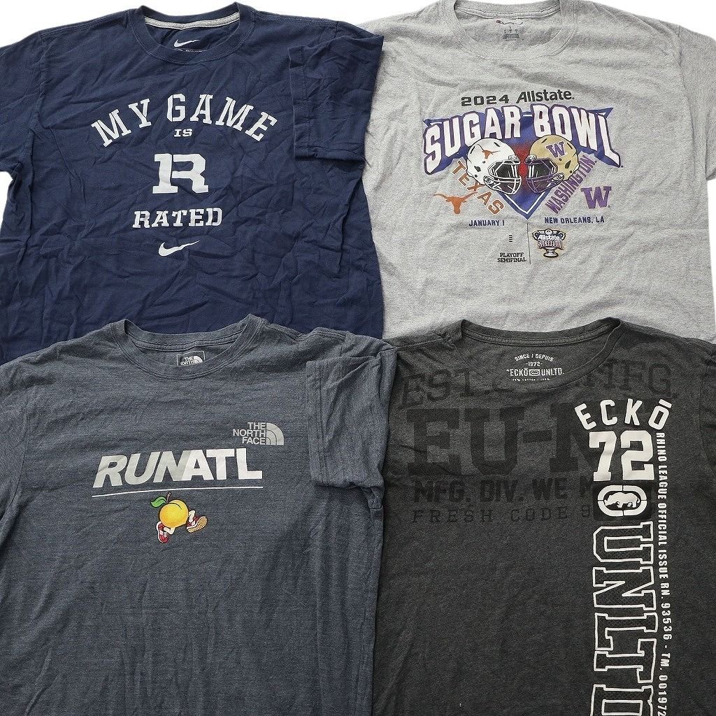 古着卸 まとめ売り ブランドMIX Tシャツ 15枚セット ( メンズ L ) ノースフェイス ディッキーズ トミー ナイキ 中古 古着 NE9037 古着卸 まとめ売り ブランドMIX Tシャツ 15枚セット ( メンズ L ) ノースフェイス ディッキーズ トミー ナイキ 中古 古着 NE9037