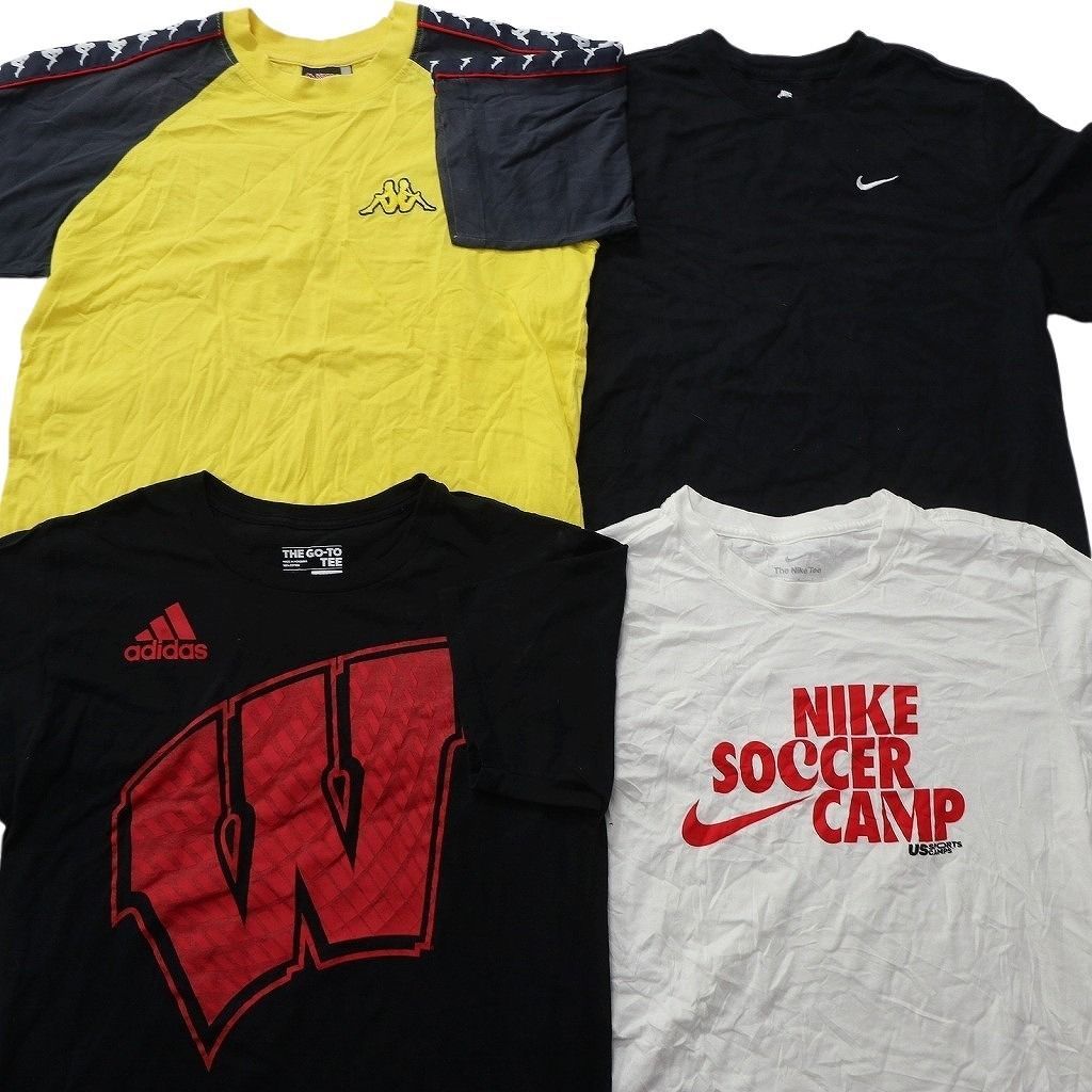 古着卸 まとめ売り ブランドMIX Tシャツ 16枚セット ( メンズ L ) ディッキーズ コロンビア トミーヒルフィガー ナイキ 中古 古着 NE9038