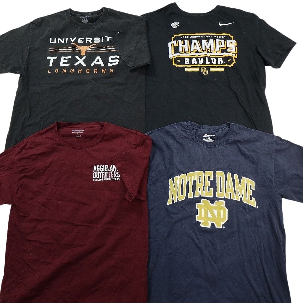 古着卸 まとめ売り ブランドMIX Tシャツ 16枚セット ( メンズ M ) ナイキ チャンピオン サンタクルーズ アディダス 中古 古着 NE9043