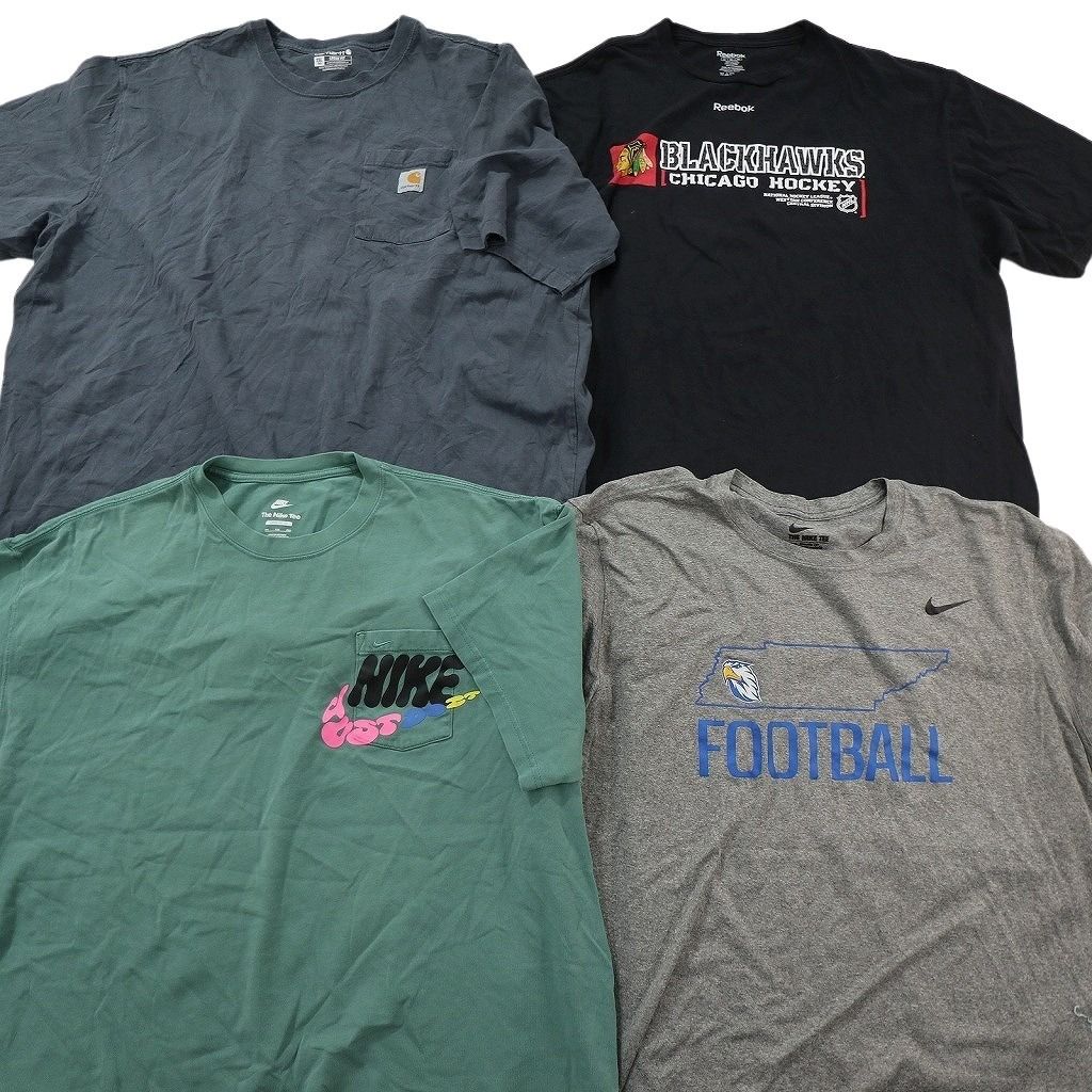 古着卸 まとめ売り ブランドMIX Tシャツ 16枚セット ( メンズ 2XL ) カーハート パタゴニア ナイキ チャンピオン 中古 古着 NE9052 古着卸 まとめ売り ブランドMIX Tシャツ 16枚セット ( メンズ 2XL ) カーハート パタゴニア ナイキ チャンピオン 中古 古着 NE9052