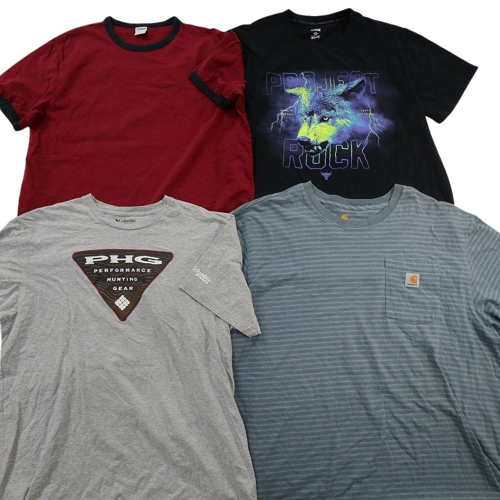 古着卸 まとめ売り ブランドMIX Tシャツ 16枚セット ( メンズ XL ) カーハート コロンビア オールドネイビー ナイキ 中古 古着 NE9054 古着卸 まとめ売り ブランドMIX Tシャツ 16枚セット ( メンズ XL ) カーハート コロンビア オールドネイビー ナイキ 中古 古着 NE9054