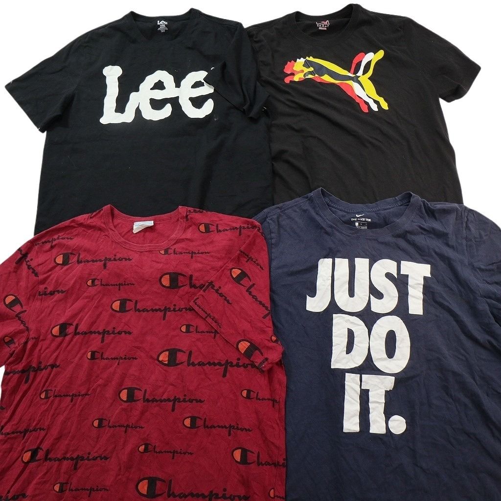古着卸 まとめ売り ブランドMIX Tシャツ 16枚セット ( メンズ XL ) トミー スラッシャー チャンピオン ナイキ 中古 古着 NE9055
