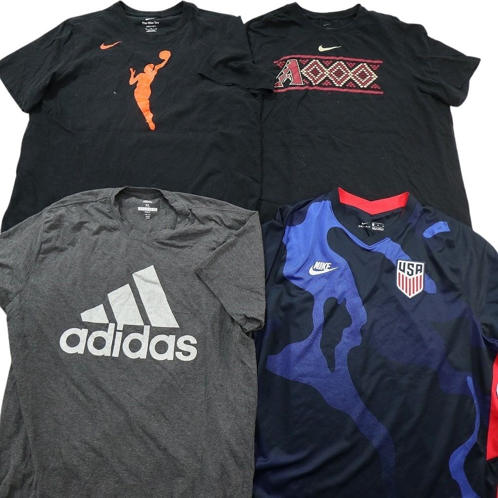 古着卸 まとめ売り ブランドMIX Tシャツ 16枚セット ( メンズ XL ) トミー スラッシャー チャンピオン ナイキ 中古 古着 NE9055