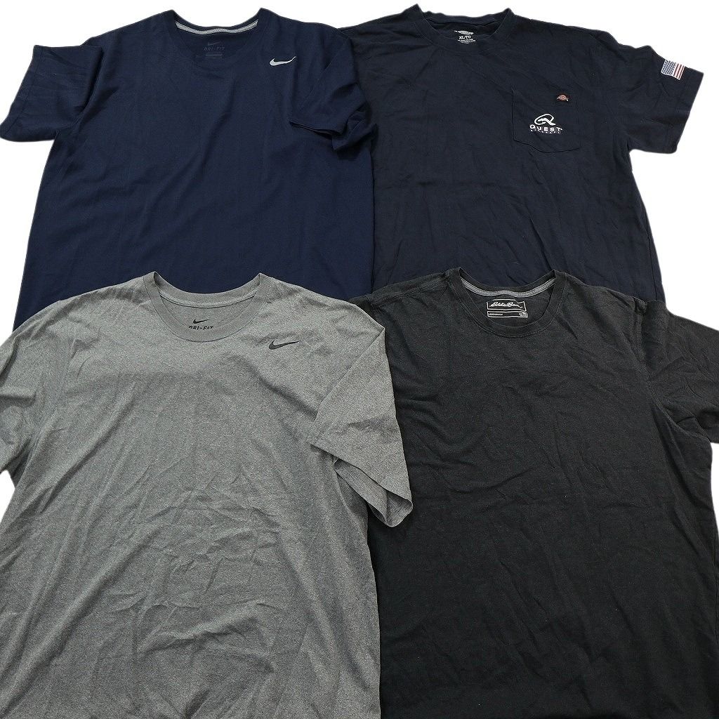 古着卸 まとめ売り ブランドMIX Tシャツ 16枚セット ( メンズ XL ) ディッキーズ エディーバウアー ノーティカ ナイキ 中古 古着 NE9058