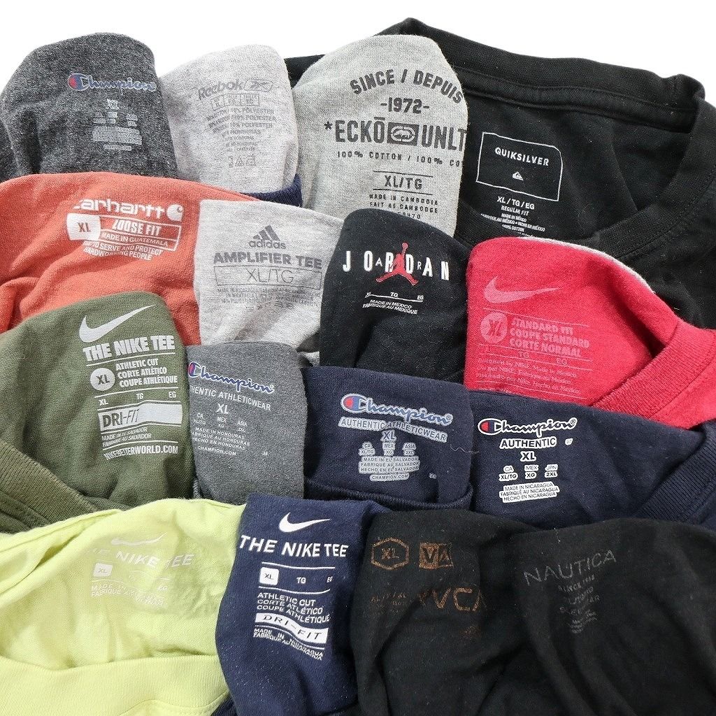 古着卸 まとめ売り ブランドMIX Tシャツ 16枚セット ( メンズ XL ) ジョーダン ノーティカ ナイキ チャンピオン 中古 古着 NE9059 古着卸 まとめ売り ブランドMIX Tシャツ 16枚セット ( メンズ XL ) ジョーダン ノーティカ ナイキ チャンピオン 中古 古着 NE9059