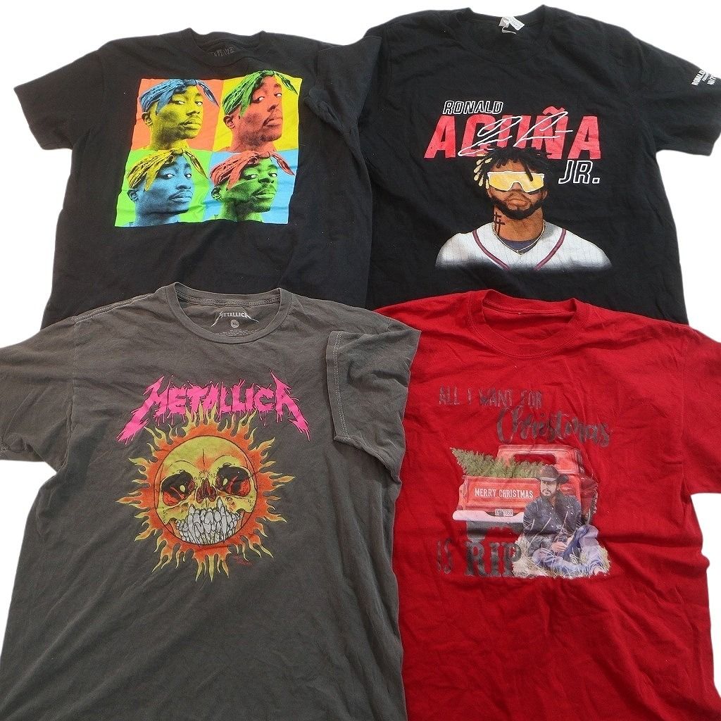 古着卸 まとめ売り 音楽・バンド Tシャツ 16枚セット ( メンズ L/XL ) ニルヴァーナ サブライム ローリングストーンズ 中古 古着 NE9062 古着卸 まとめ売り 音楽・バンド Tシャツ 16枚セット ( メンズ L/XL ) ニルヴァーナ サブライム ローリングストーンズ 中古 古着 NE9062