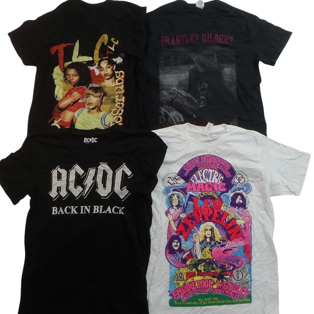 古着卸 まとめ売り 音楽・バンド Tシャツ 14枚セット ( メンズ S ) サブライム デフレパード ニルヴァーナ 中古 古着 NE9065