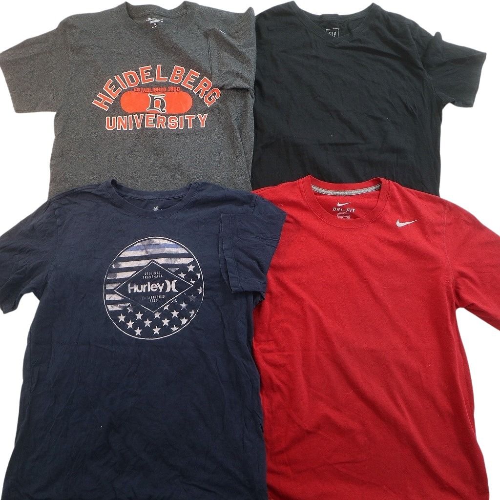古着卸 まとめ売り ブランドMIX Tシャツ 16枚セット ( メンズ M ) GAP コロンビア ナイキ チャンピオン アディダス 中古 古着 NE9078