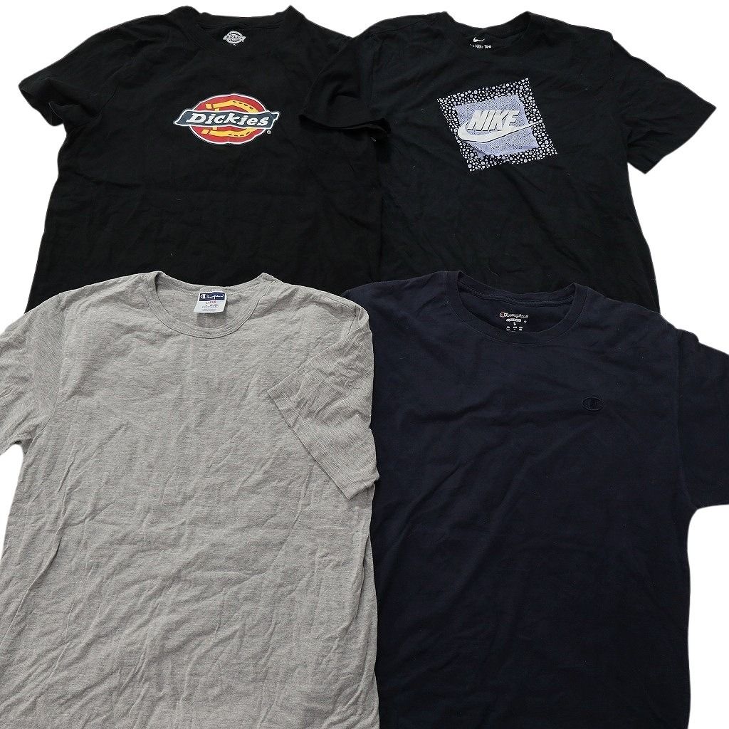 古着卸 まとめ売り ブランドMIX Tシャツ 15枚セット ( メンズ L ) ディッキーズ オールドネイビー ジョーダン ナイキ 中古 古着 NE9082