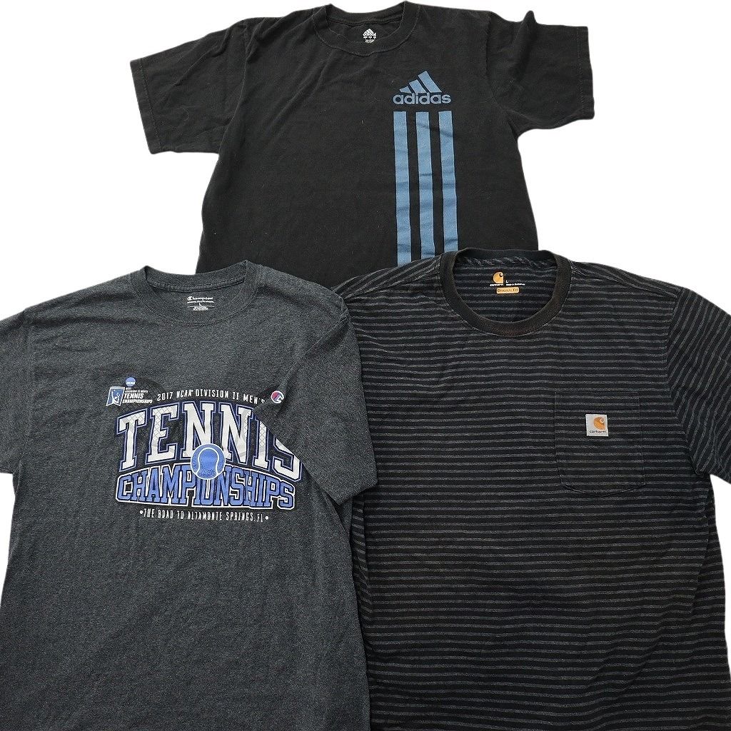 古着卸 まとめ売り ブランドMIX Tシャツ 15枚セット ( メンズ L ) カーハート オークリー コロンビア ナイキ 中古 古着 NE9084