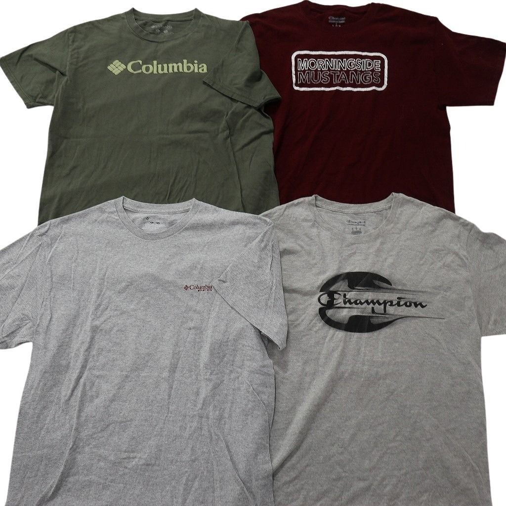 古着卸 まとめ売り ブランドMIX Tシャツ 15枚セット ( メンズ L ) カーハート オークリー コロンビア ナイキ 中古 古着 NE9084