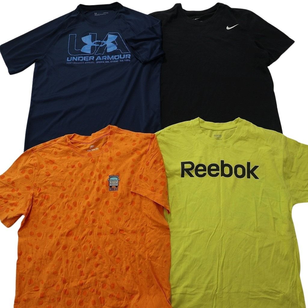 古着卸 まとめ売り ブランドMIX Tシャツ 15枚セット ( メンズ M ) カーハート ジョーダン ナイキ エルエルビーン 中古 古着 NE9090