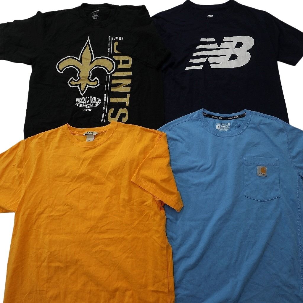 古着卸 まとめ売り ブランドMIX Tシャツ 15枚セット ( メンズ M ) カーハート ジョーダン ナイキ エルエルビーン 中古 古着 NE9090