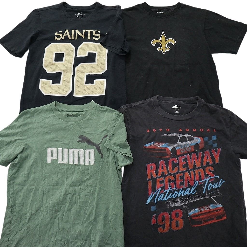 古着卸 まとめ売り ブランドMIX Tシャツ 15枚セット ( メンズ S ) ナイキ チャンピオン リーボック ホリスター 中古 古着 NE9092 古着卸 まとめ売り ブランドMIX Tシャツ 15枚セット ( メンズ S ) ナイキ チャンピオン リーボック ホリスター 中古 古着 NE9092