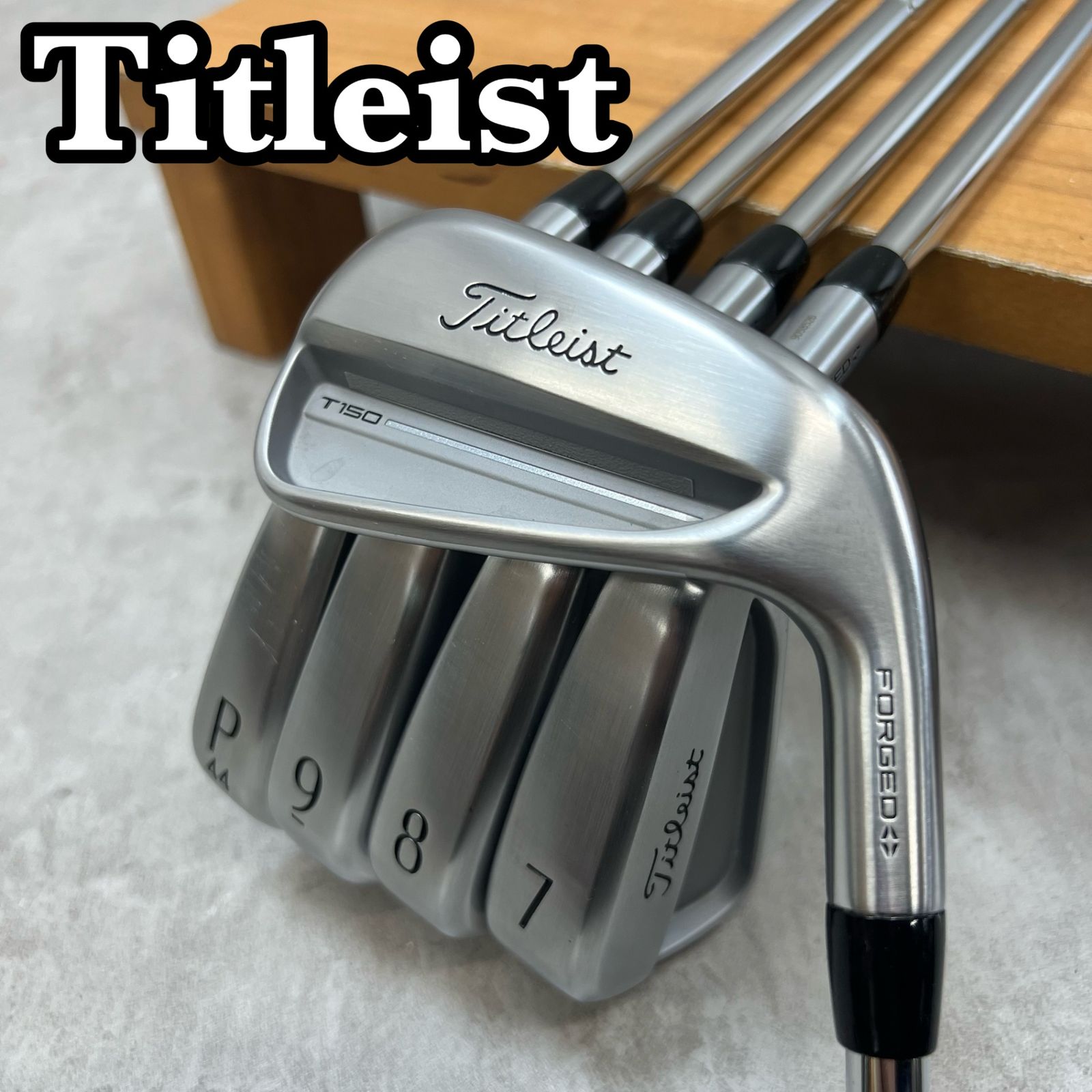 Titleist タイトリスト T150 2025年 メンズゴルフ アイアンセット 5本 S 右利き用 スチール トゥルーテンパー AMT SILVER S