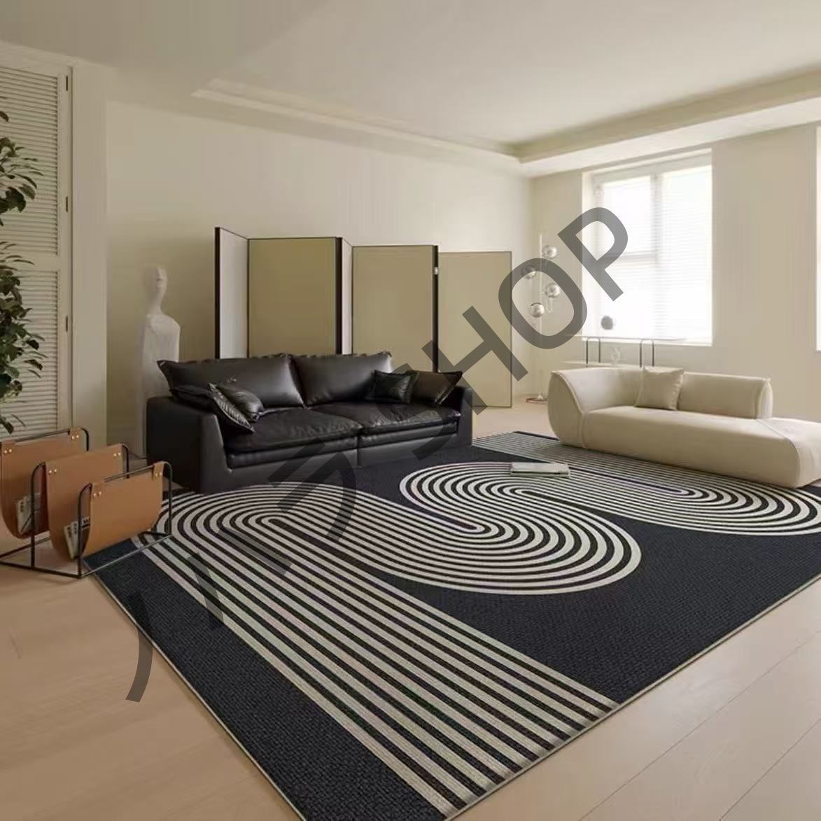 カーペット/200*300cm/滑り止め付き ラグマット ベッドルーム リビングルーム 寝室の部屋 /多機能使用 マット/カーペット #B184