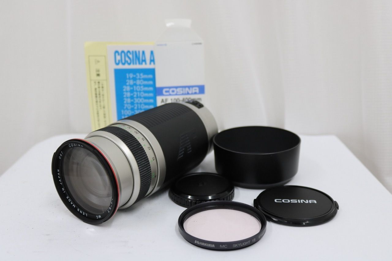 【返品保証】 コシナ COSINA 100-400mm F4.5-6.7 MC キャノンマウント レンズ e12441