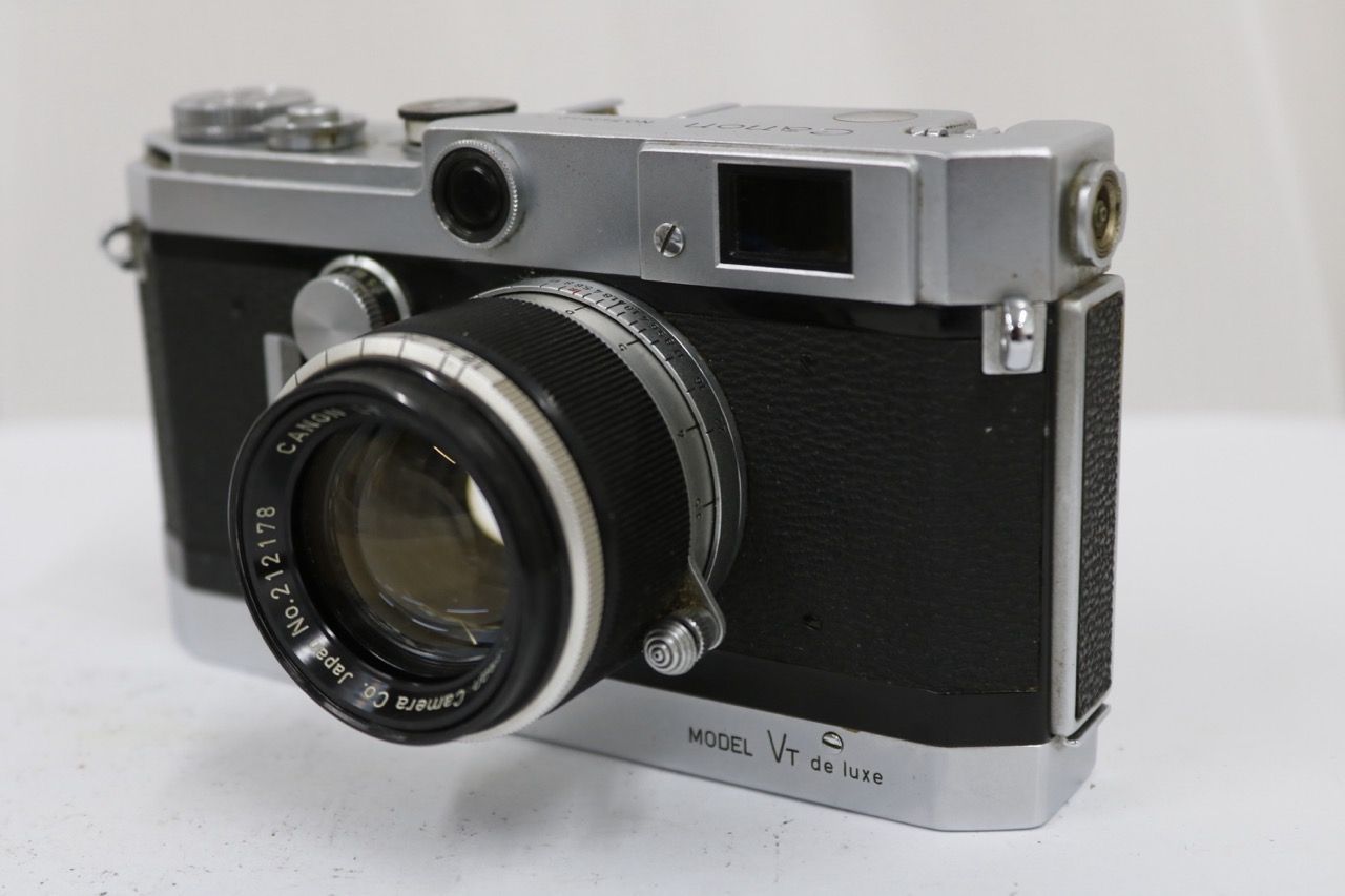 【訳あり品】 キャノン Canon MODEL VT deluxe 50mm F1.8 レンジファインダー カメラ e12445