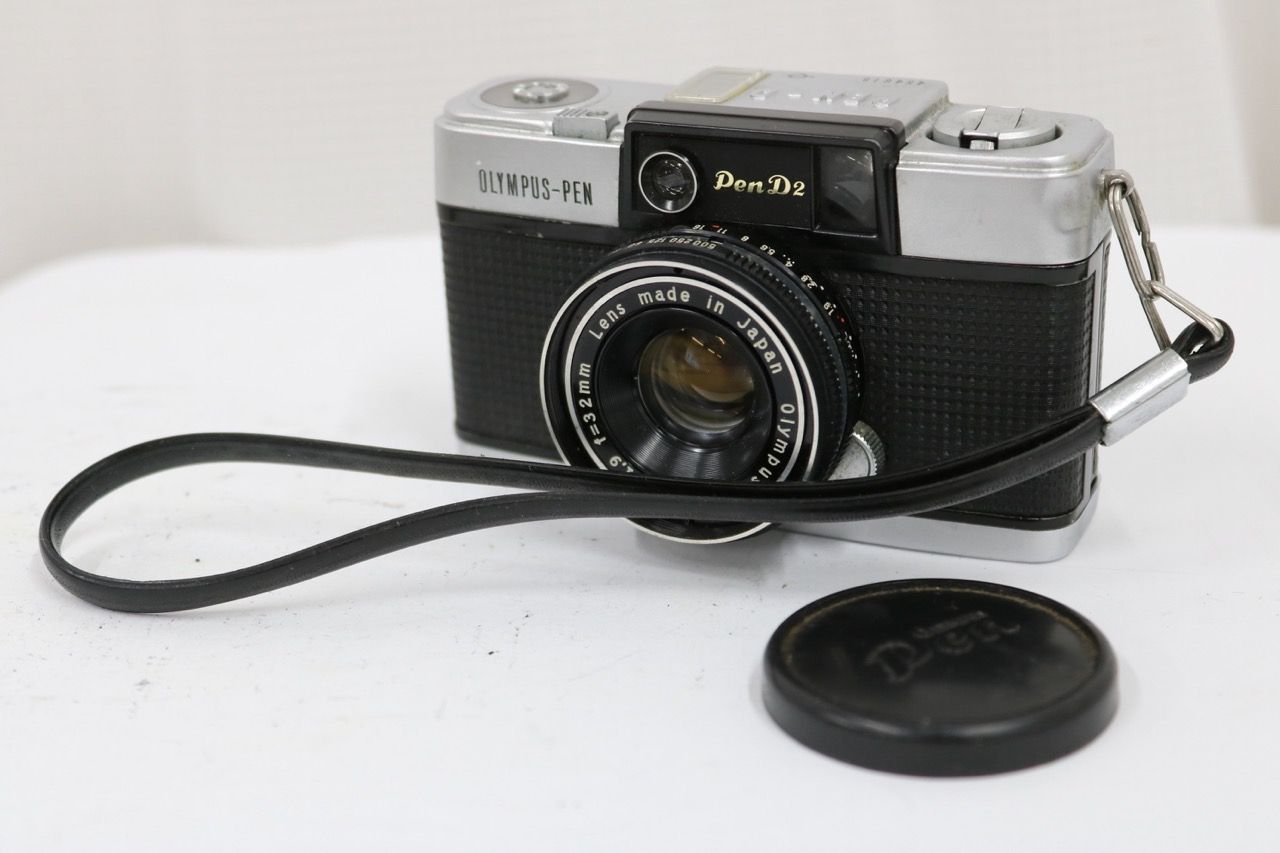 【返品保証】 オリンパス Olympus OLYMPUS-PEN PEN-D F.ZUIKO 32mm F1.9 カメラ e12488