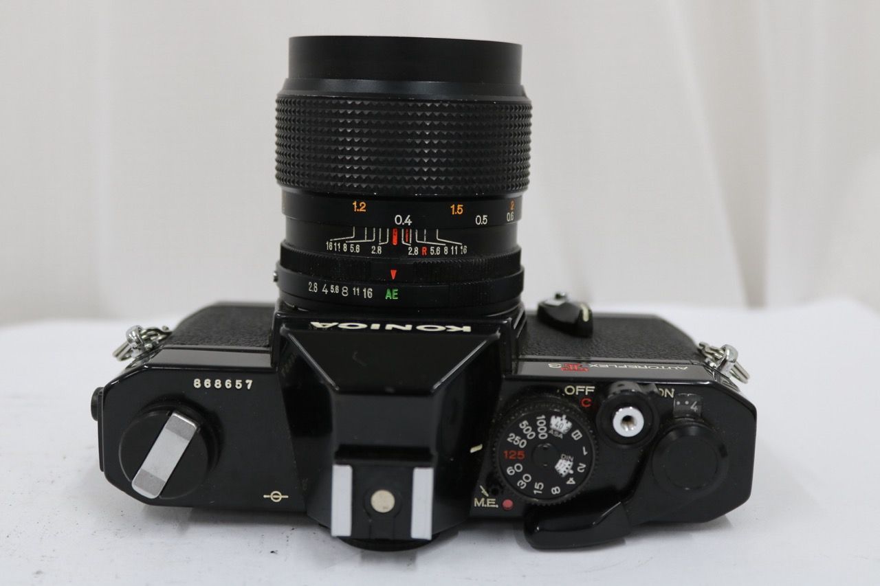 カメラ 【返品保証】 コニカ KONICA AUTOREFLEX T3 HEXANON AR 35mm F2
