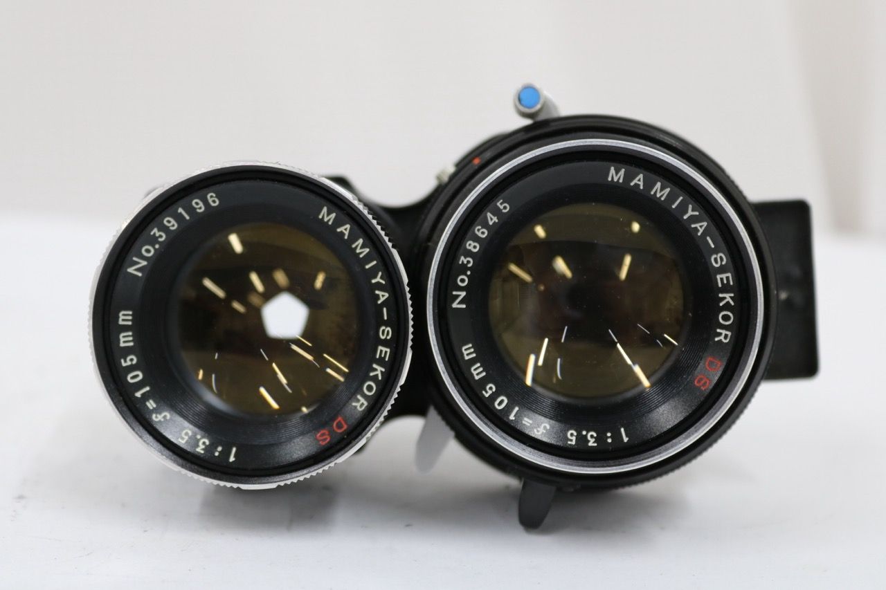 【返品保証】 マミヤ Mamiya MAMIYA-SEKOR 105mm F3.5 二眼レンズ e12493