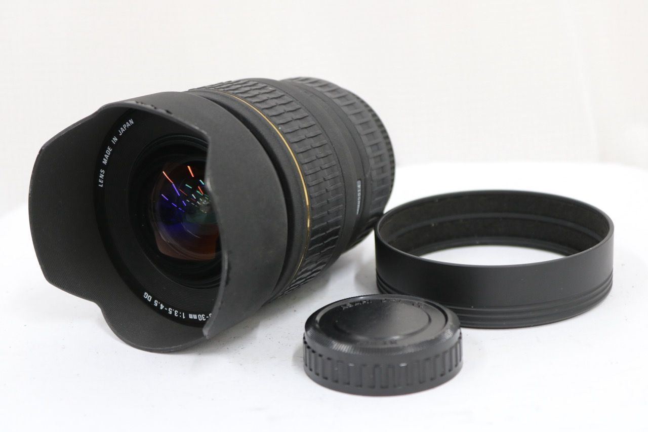 【返品保証】 シグマ Sigma ZOOM 15-30mm F3.5-4.5 DG ペンタックスマウント レンズ e12461
