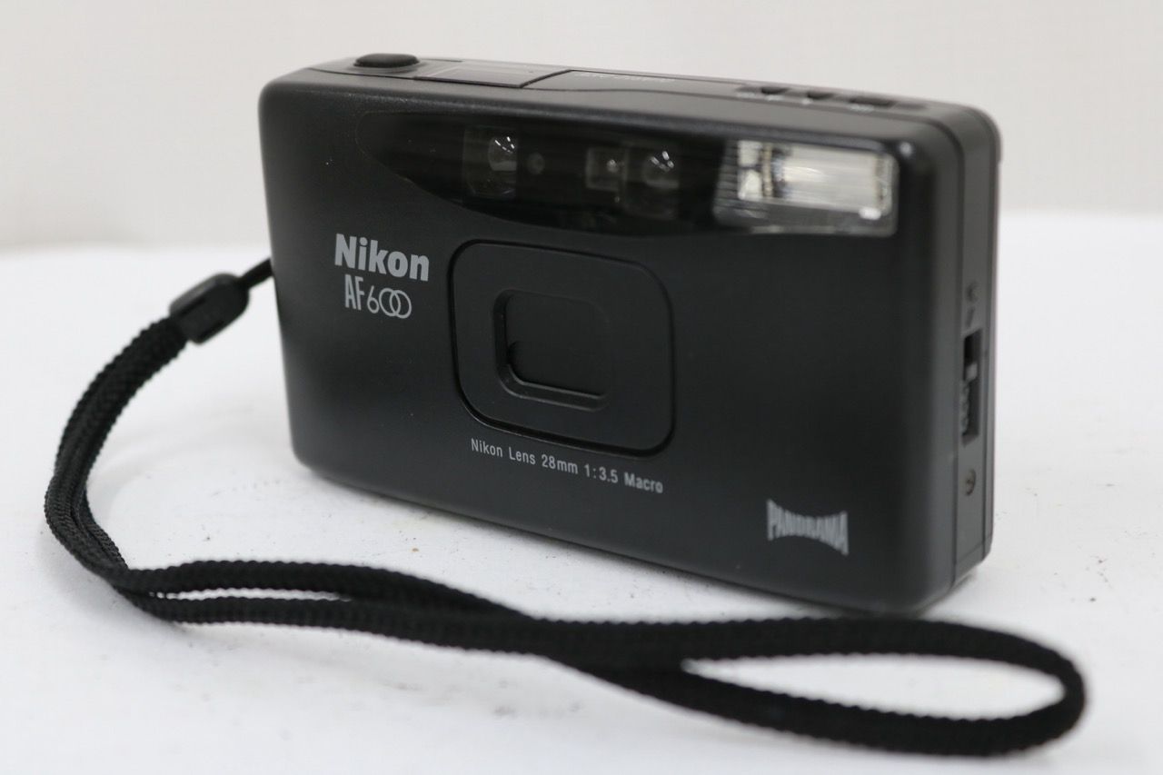Nikon AF600 コンパクトフィルムカメラ パノラマ Nikon AF600 ニコン PANORAMA パノラマ 28mm Macro F3.5 NIKON