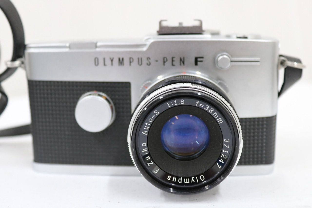 【返品保証】 オリンパス Olympus PEN F FT F.Zuiko Auto-S 38mm F1.8 ボディレンズセット e12459 【返品保証】 オリンパス Olympus PEN F FT F.Zuiko Auto-S 38mm F1.8 ボディレンズセット e12459