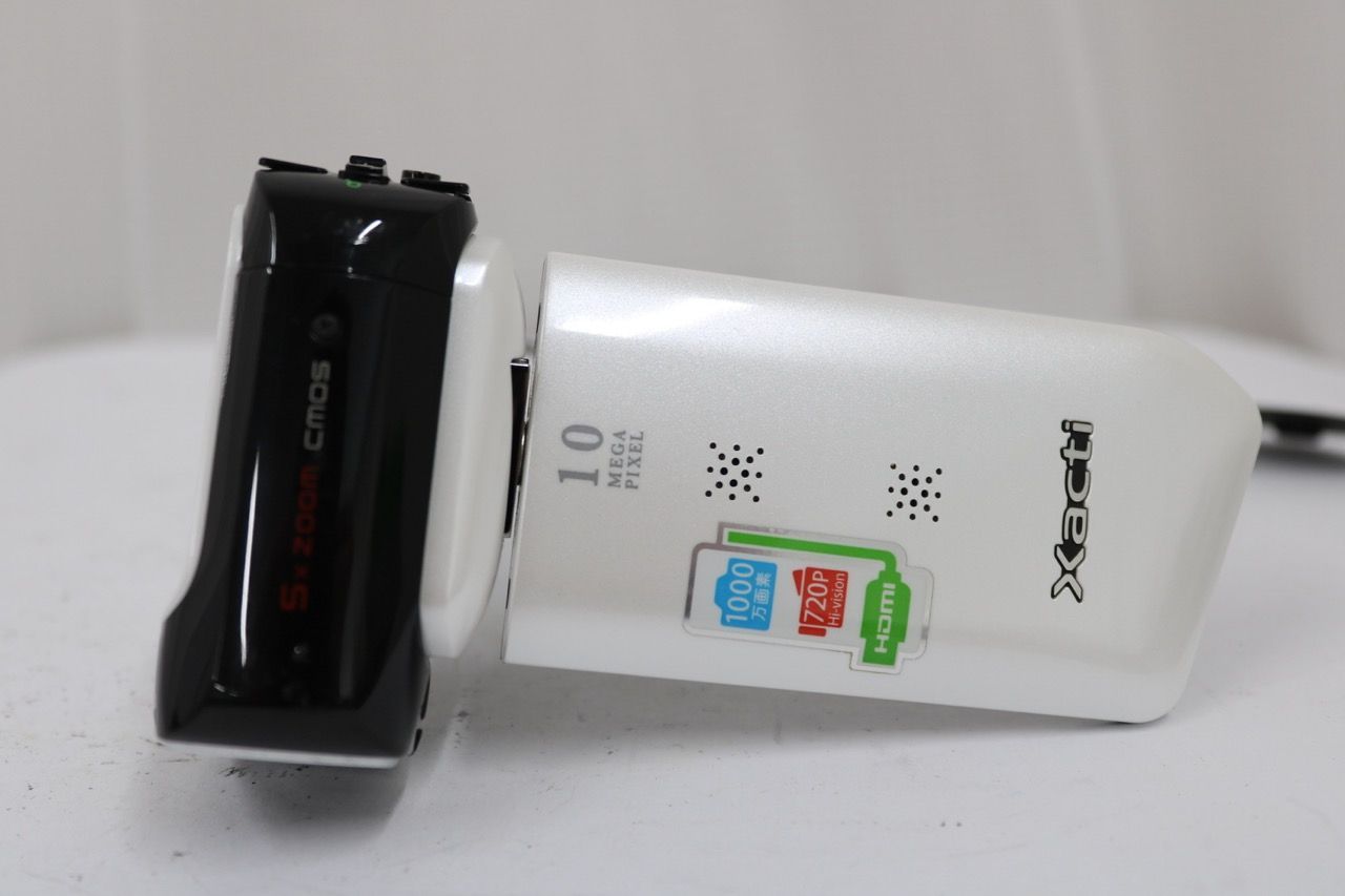 返品保証】 【元箱付き】サンヨー SANYO Xacti DMX-CG11 ホワイト 5x