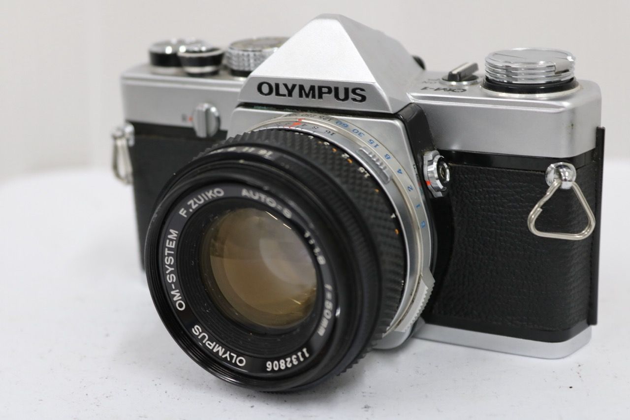 【返品保証】 オリンパス Olympus OM-1 F.ZUIKO AUTO-S 50mm F1.8 ボディレンズセット e12470