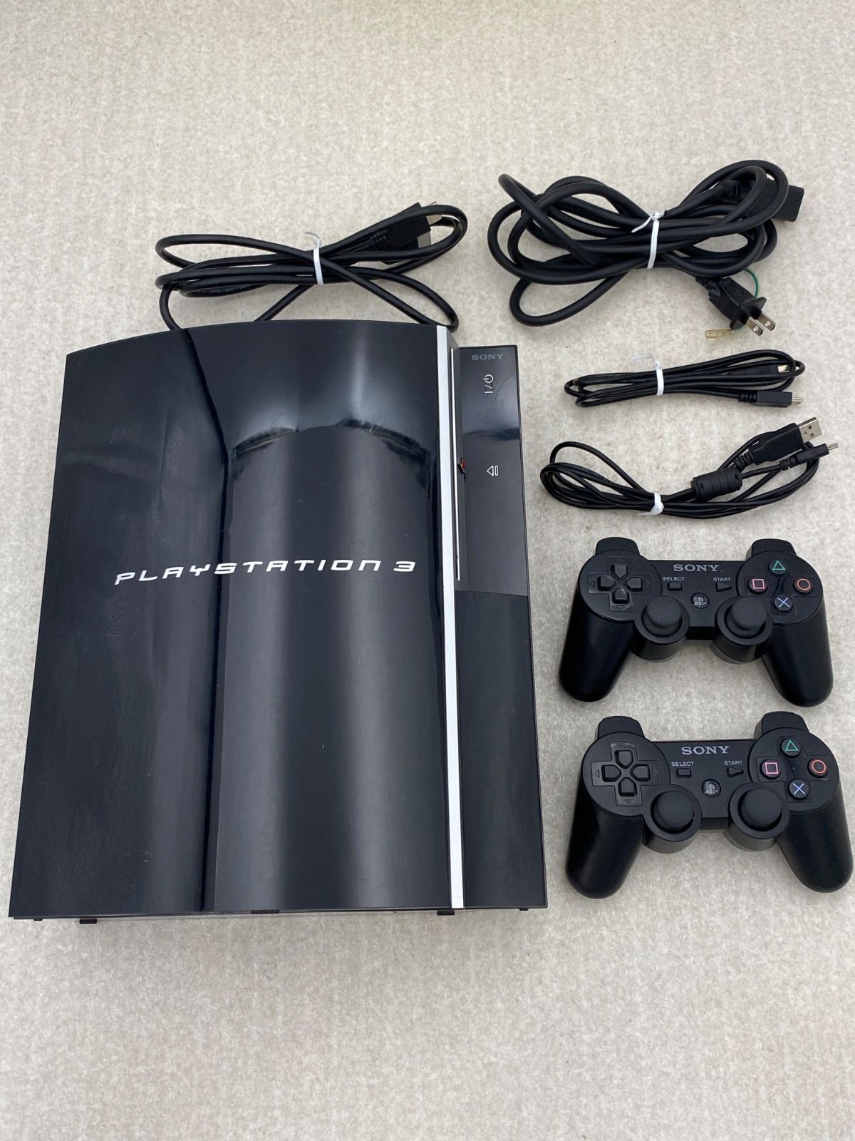 プレステ3本体＆コントロール2つ PlayStation3 (CECHL00) 本体 動作品 コントローラー2点 - メルカリ