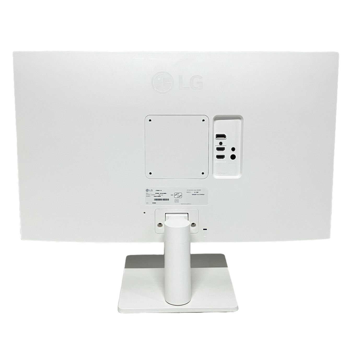 LG 27US500 4K 27インチ モニター ディスプレイ スタンドネジ欠品 2025年製 PC 周辺機器 家電 F11284946