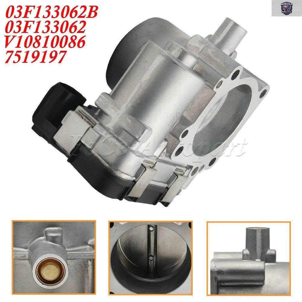 電動スロットルボディバルブ 13-16 VW ジェッタ アウディ A1 A3 シュコダ シート 各種 1.2TSI 03F133062B 7519197 V10810086