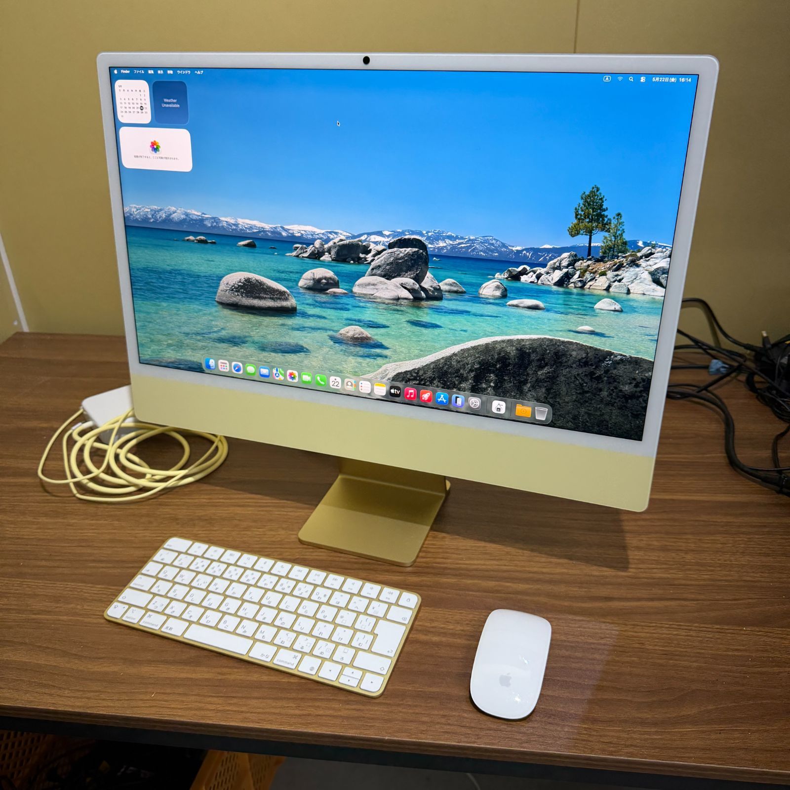 iMac 24インチ M4 16GB/256GB イエロー 中古 - メルカリ