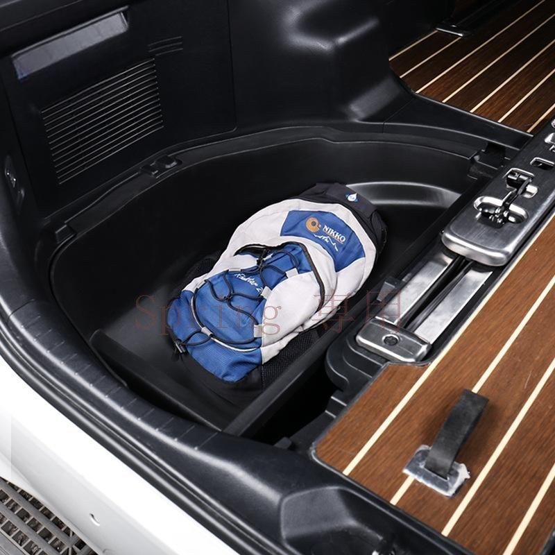トヨタ アルファード / ヴェルファイア 30系 専用 後部トランク収納ボックス 防水設計 プラスチック製 車内整理に最適 1対セット F 13,853円