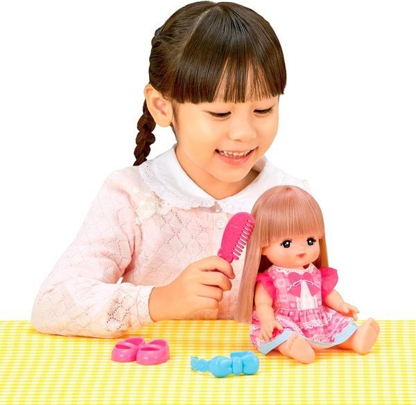新品 メルちゃん お人形つきセット おしゃれヘアメルちゃん [佐川急便
