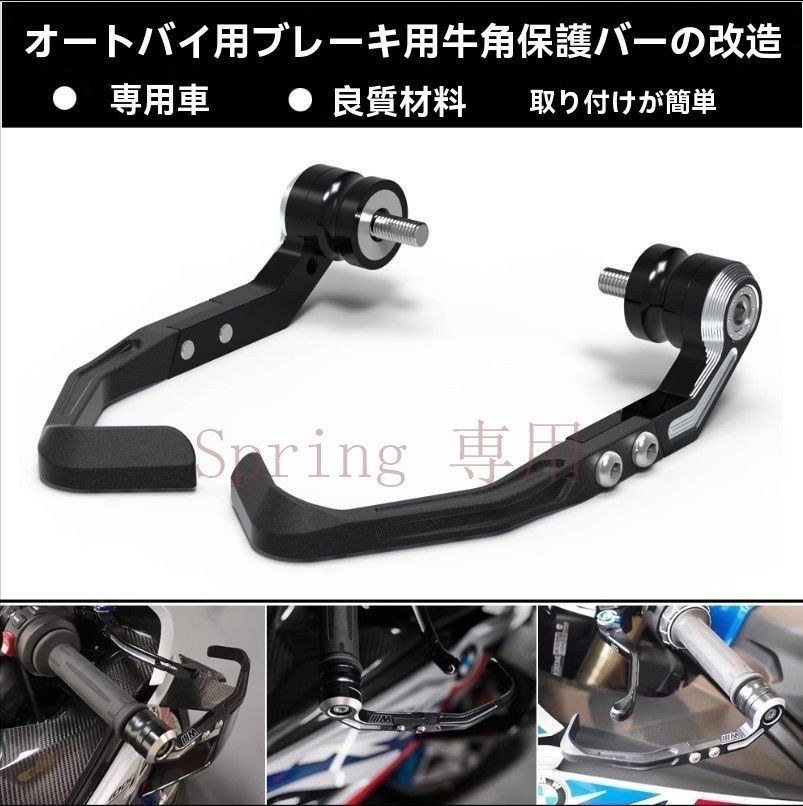 BMW S1000R/S1000RR/M1000RR（10-23年）用ブレーキアームガード！CNC加工?高品質の保護バー F