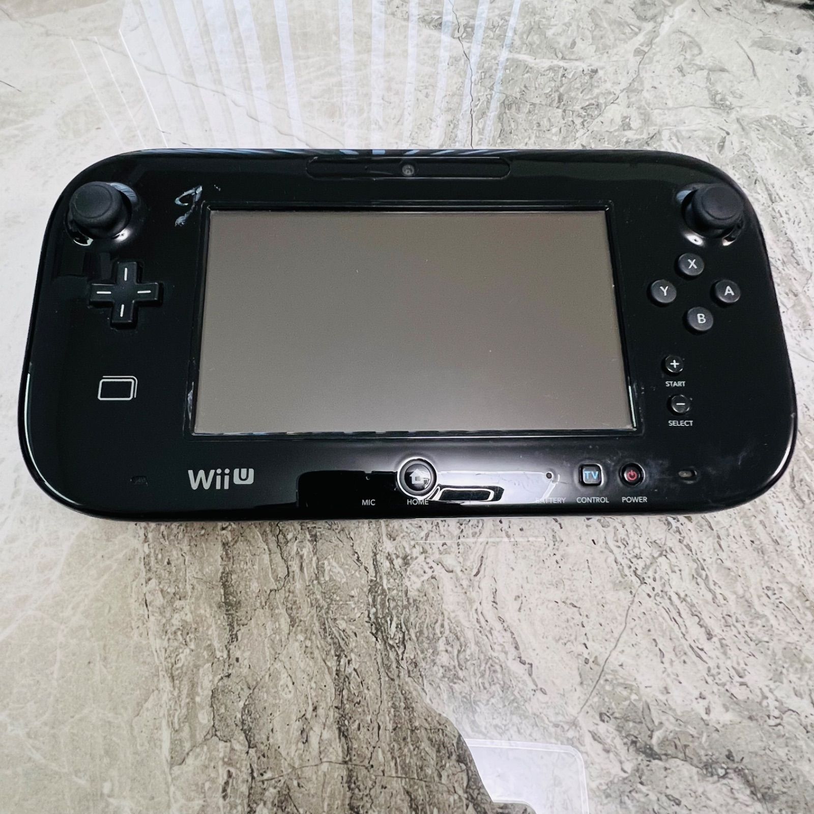 完動品】WiiU本体 ブラック 32GB - メルカリ