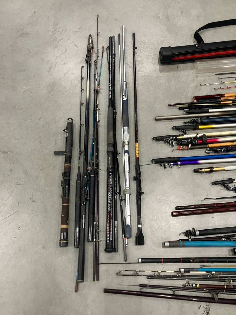 ○ 大量まとめ売り Daiwa Shimano ダイワ シマノ 磯竿 渓流竿 など