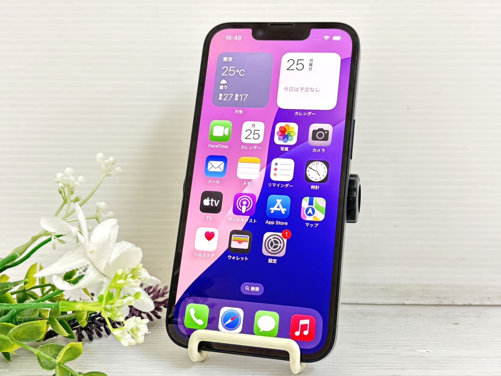 美品 バッテリー100%】Apple iPhone 16e 128GB SIMフリー A3409(MD1Q4J
