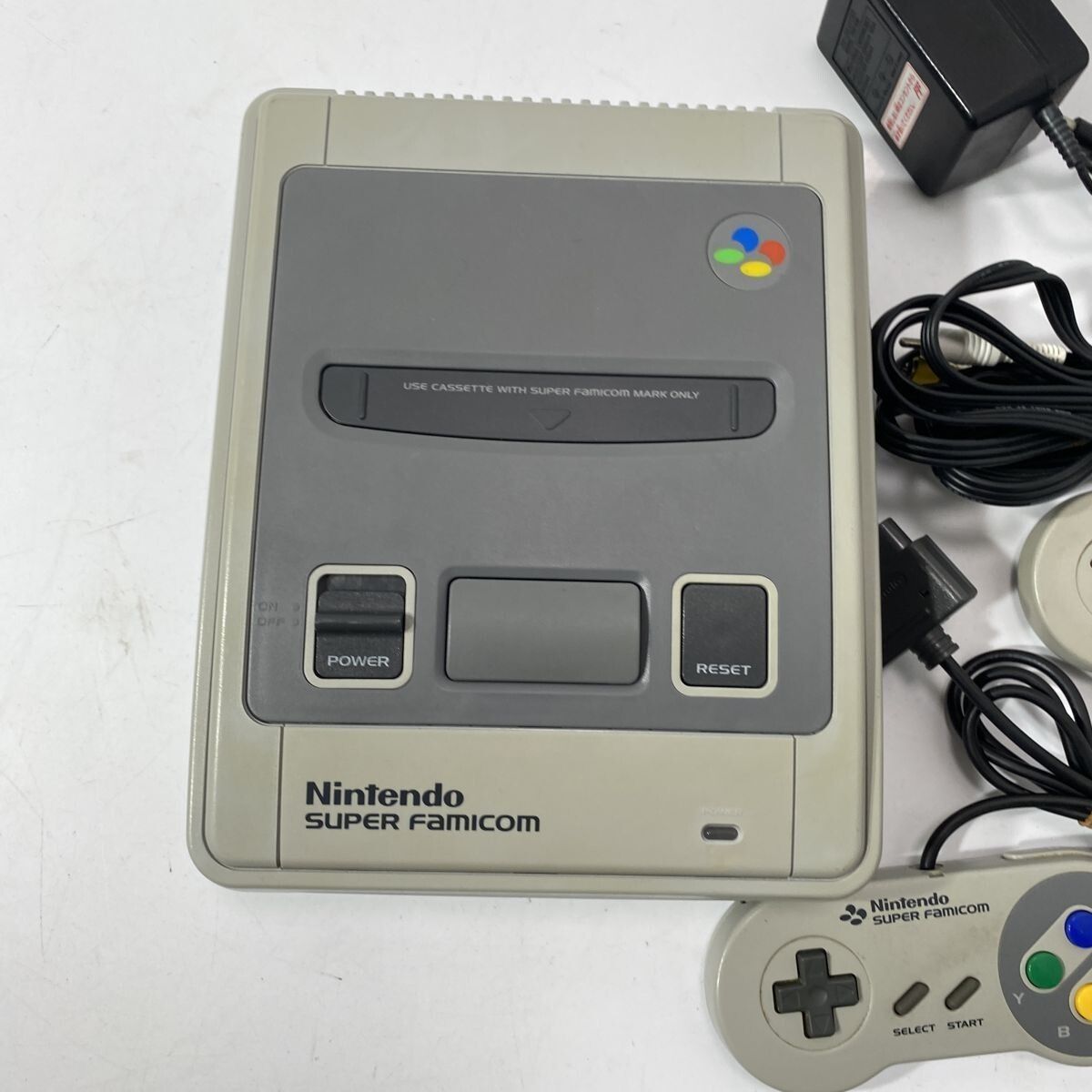 動作確認済み Nintendo スーパーファミコン SFC 本体 コントローラー