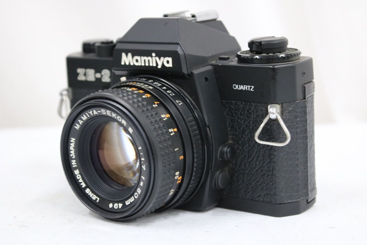 【返品保証】 マミヤ Mamiya ZE-2 MAMIYA-SEKOR E 50mm F1.7 ボディレンズセット e12503