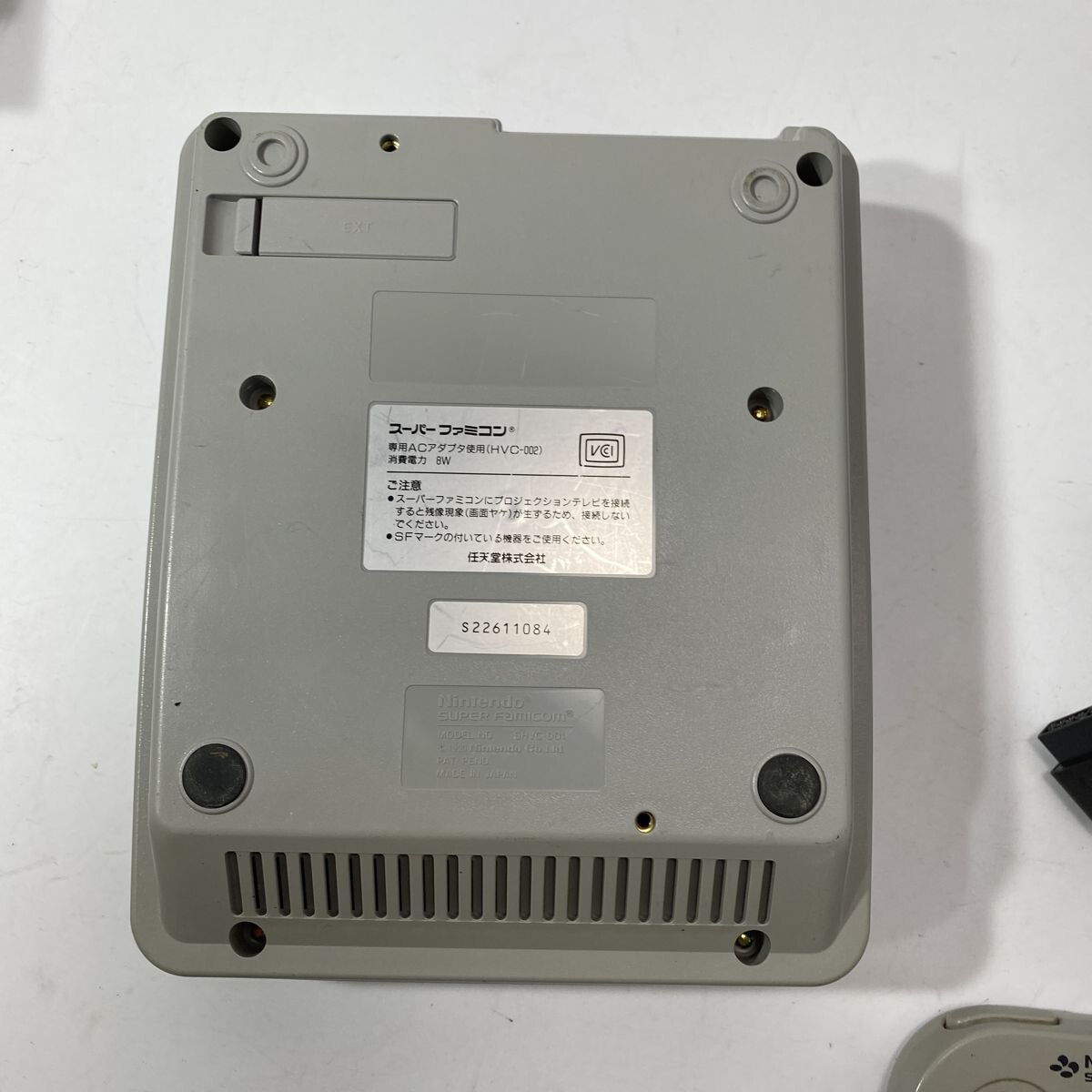 外箱付 任天堂 SFC スーパーファミコン SHVC-001 本体コントローラー 動作確認済み Nintendo スーパーファミコン SFC 本体 コントローラー