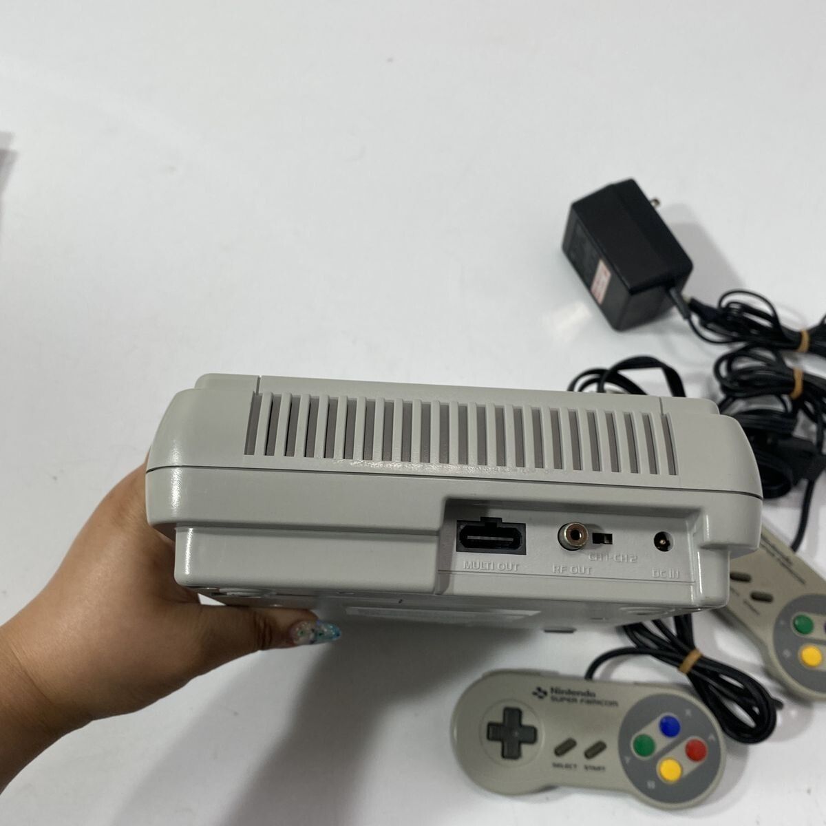 動作確認済み Nintendo スーパーファミコン SFC 本体 コントローラー