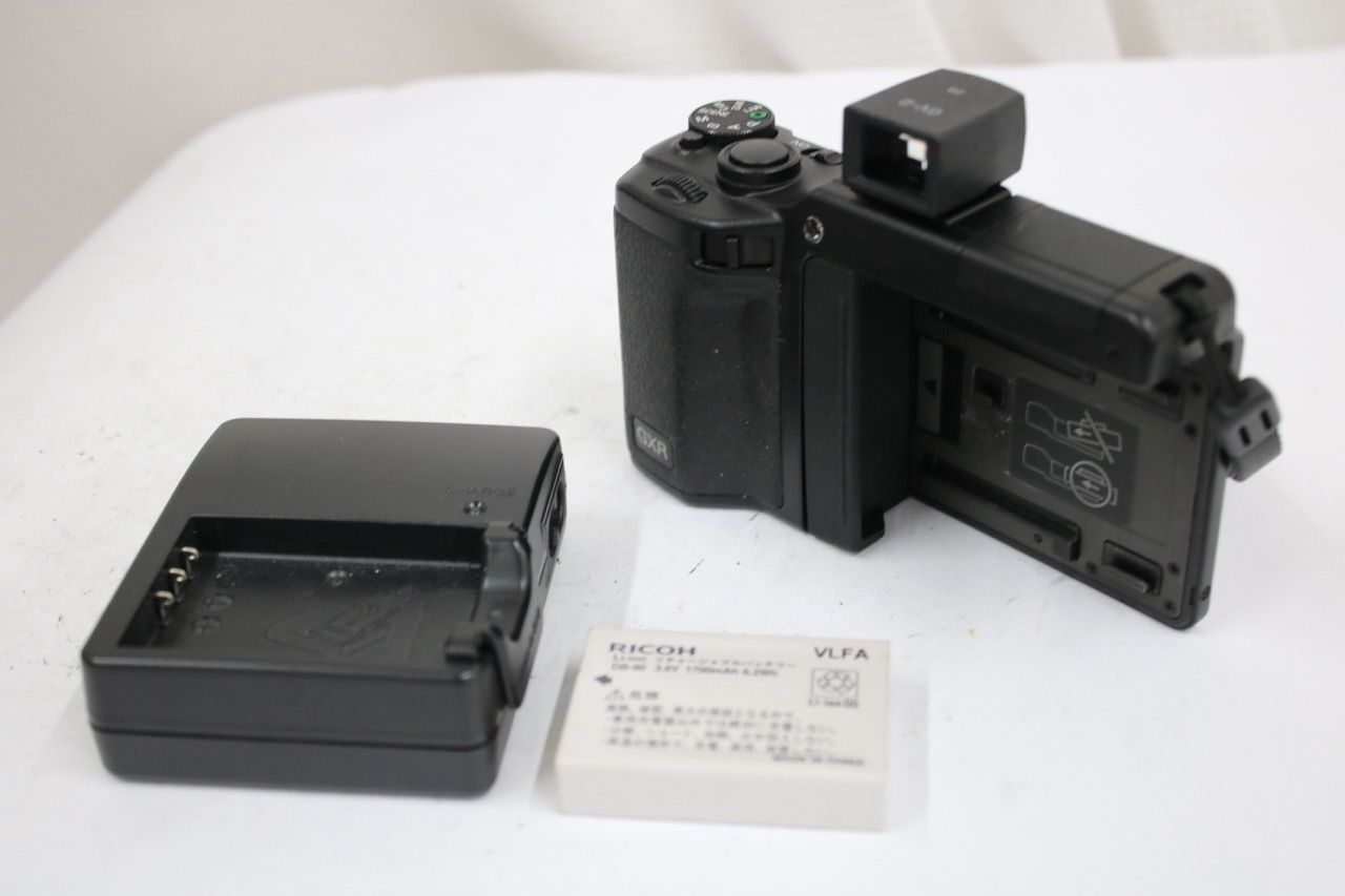【返品保証】 リコー Ricoh GXR VF-2 バッテリー チャージャー付き e12556