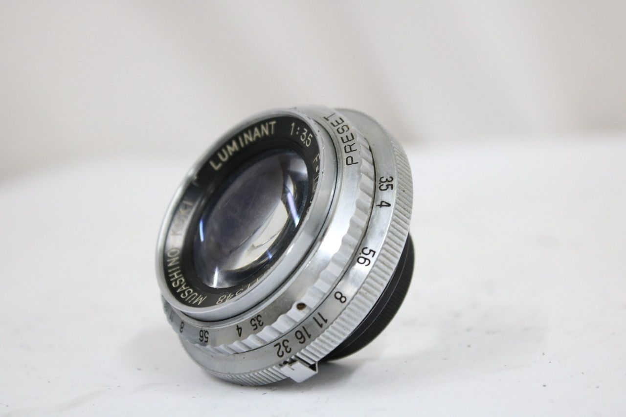 【返品保証】 MUSASHINO KOKI LUMINANT 105mm F3.5 レンズ e12543