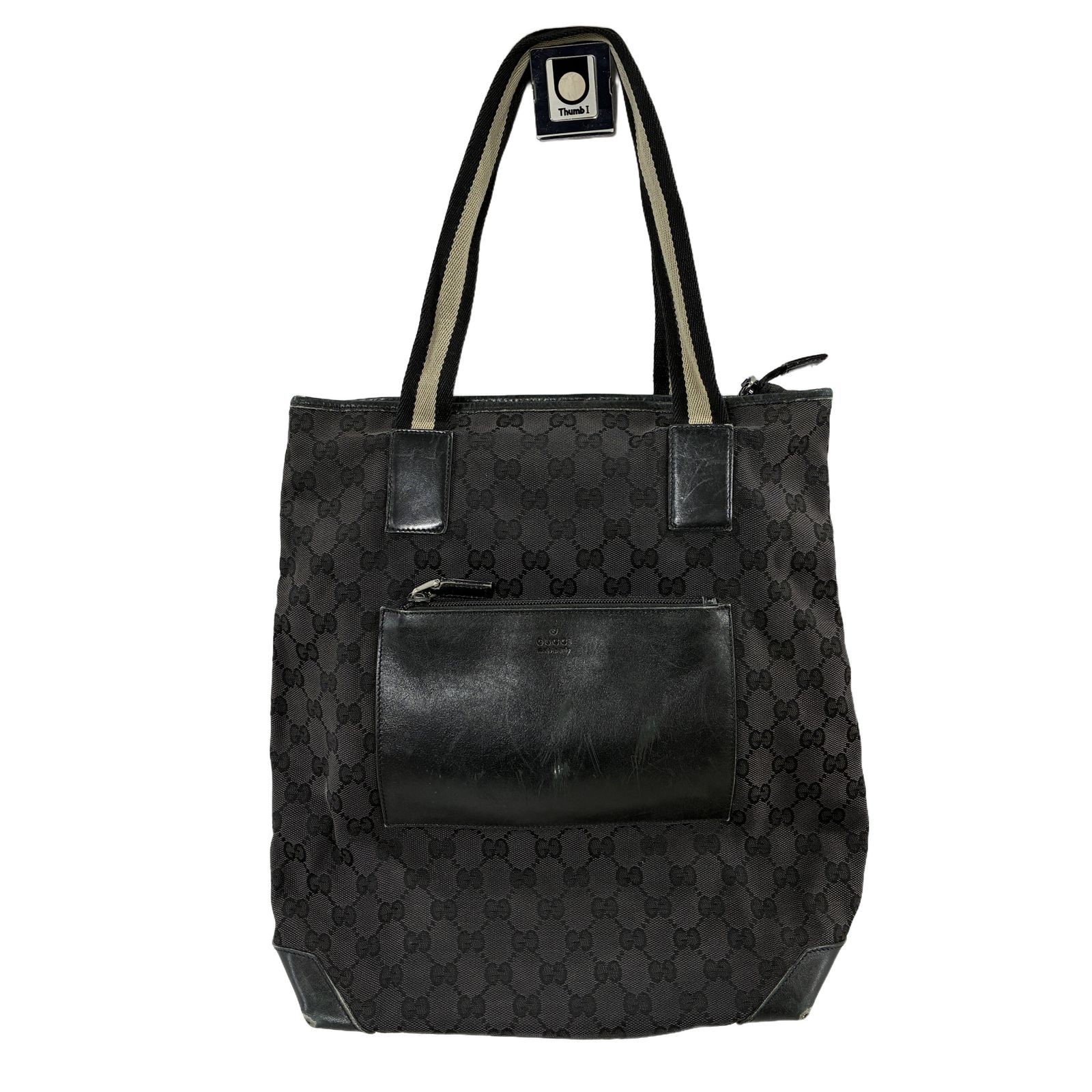 GUCCI 019 0401 GGキャンバス トートバッグ グッチ 中古 W11282492