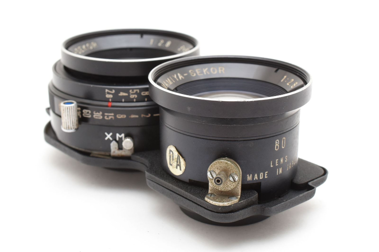 ☆希少ブルードット☆ MAMIYA-SEKOR 80mm F2.8 マミヤ Cシリーズ用 二